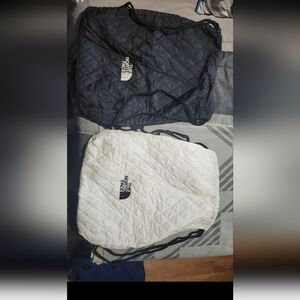 The NorthFace drawstring back packs